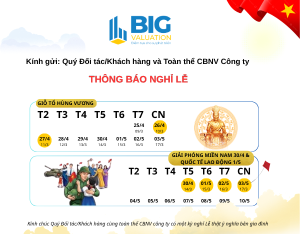 Thông Báo Nghỉ Lễ