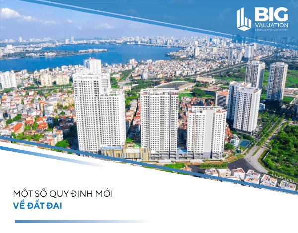 Một số quy định mới về đất đai